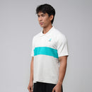 PETRONAS Premium Cotton Polo - White/Grey