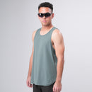 PRYSM Men Running Tank - Midnight Green