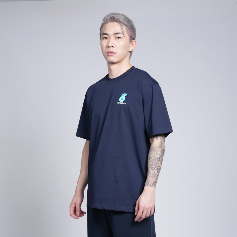 PETRONAS Shuttlehearts Iconic Tee - Navy