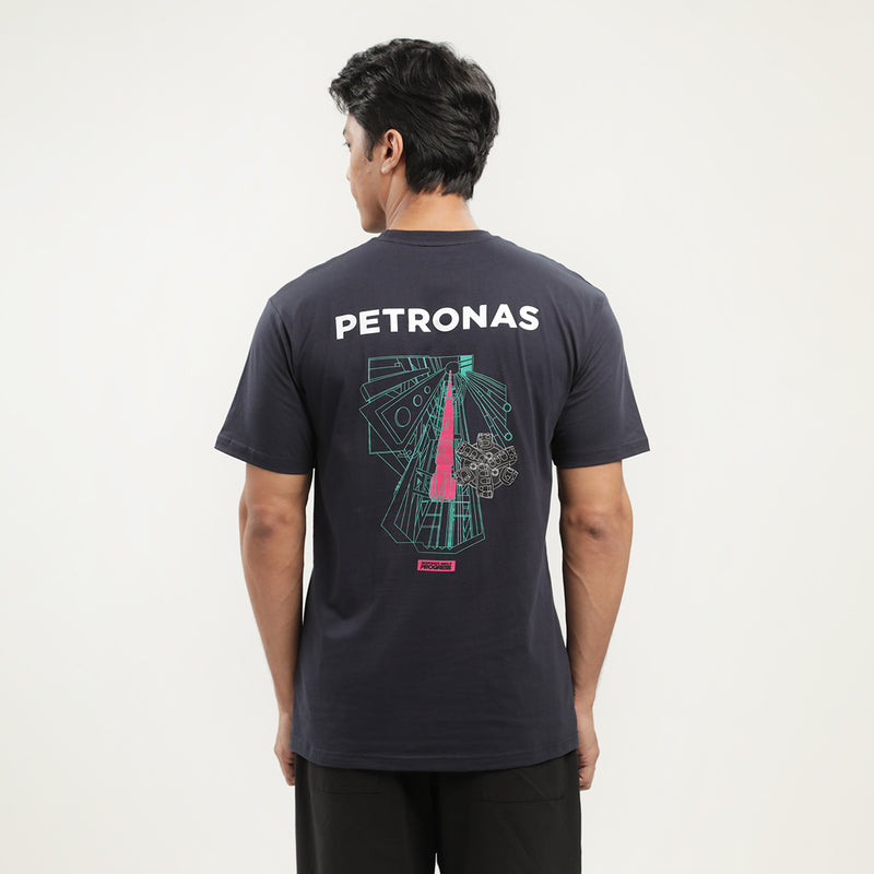 PETRONAS Fuelforge T-Shirt-Navy