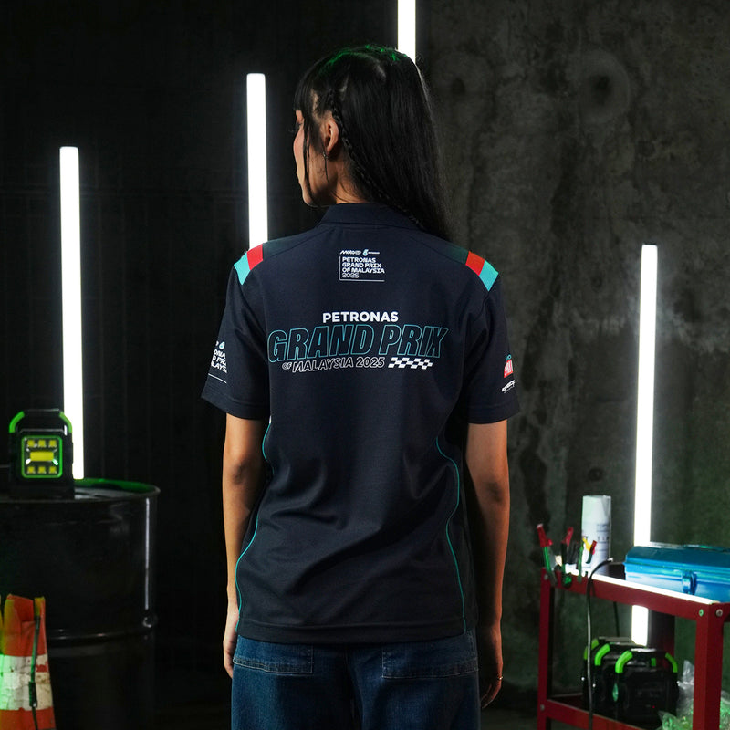 PETRONAS MotoGP 2025 Fearless Polo - Navy