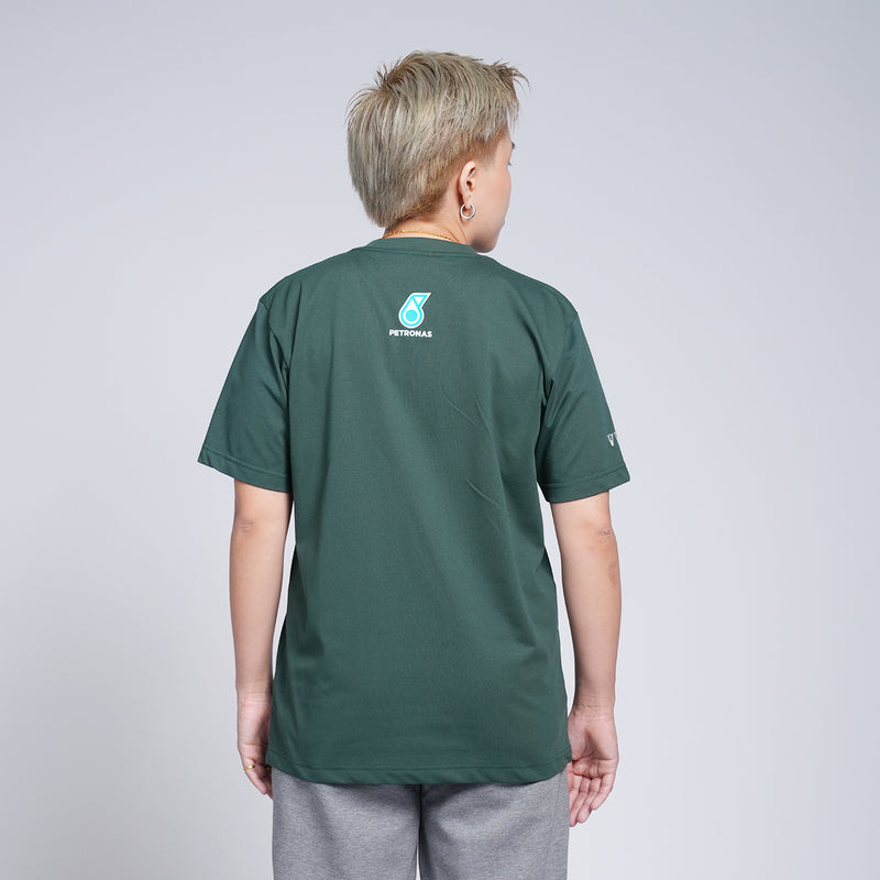 PETRONAS Shuttlehearts Phoenix Tee -Dark Green