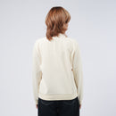 PETRONAS Crewneck Cardigan - Cream