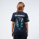 PETRONAS Monospace Motorsports Tee - Navy