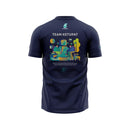 PETRONAS RAYA 2025 TEAM KETUPAT T-SHIRT - DARK BLUE