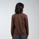 PETRONAS Crewneck Cardigan - Brown
