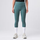 PRYSM Women Running Leggings - Midnight Green