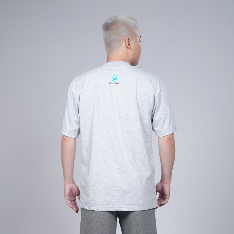 PETRONAS Shuttlehearts Phoenix Tee - Grey