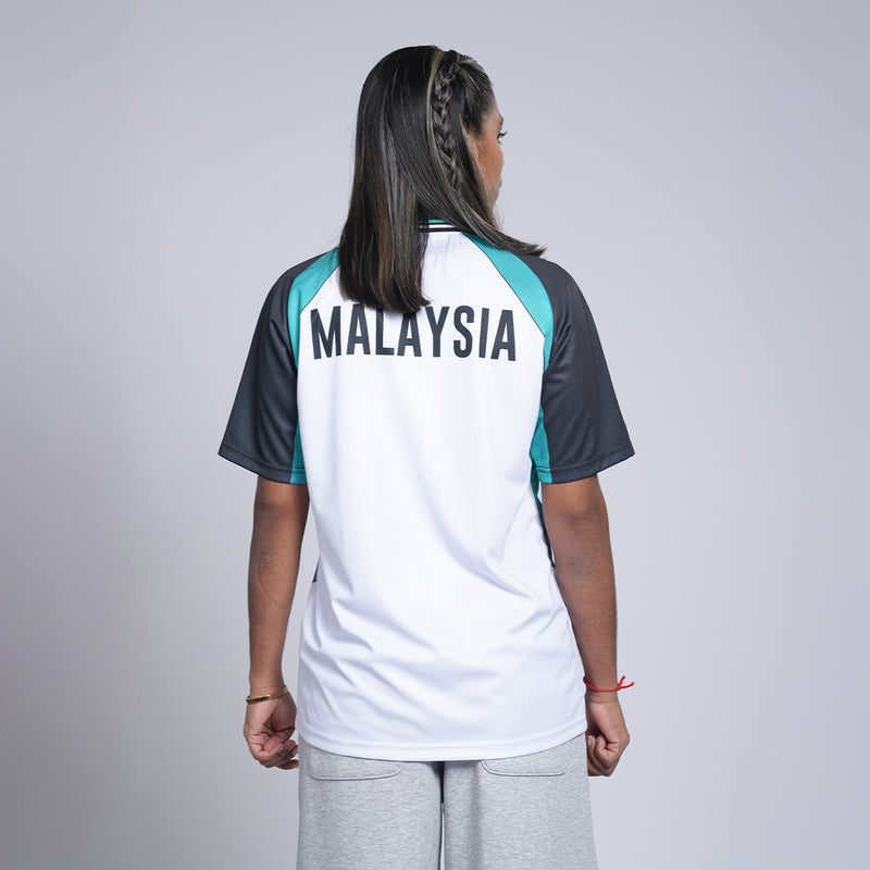 PETRONAS Shuttlehearts Champion Polo Jersey - White