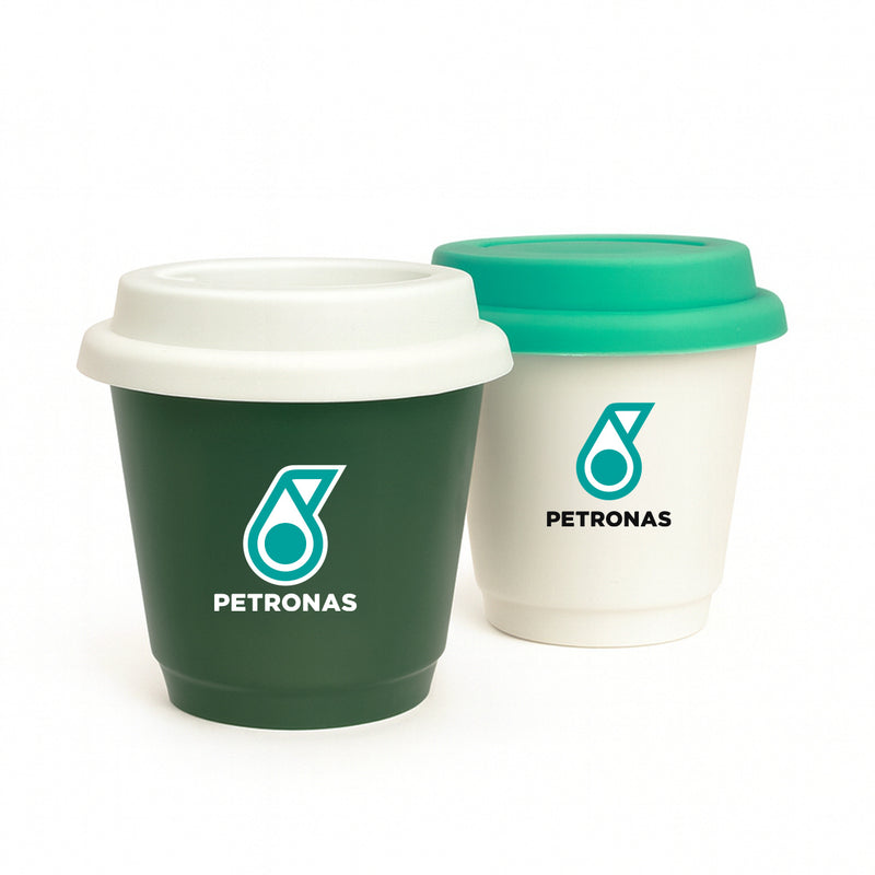PETRONAS Coffee Cup - Green/Off White