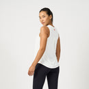 PRYSM Women Active Tank- White