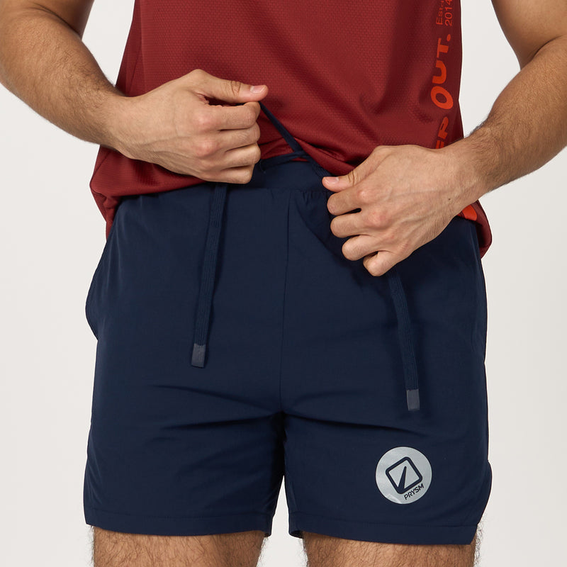 PRYSM Men Train Day-Out Shorts - Navy Blue