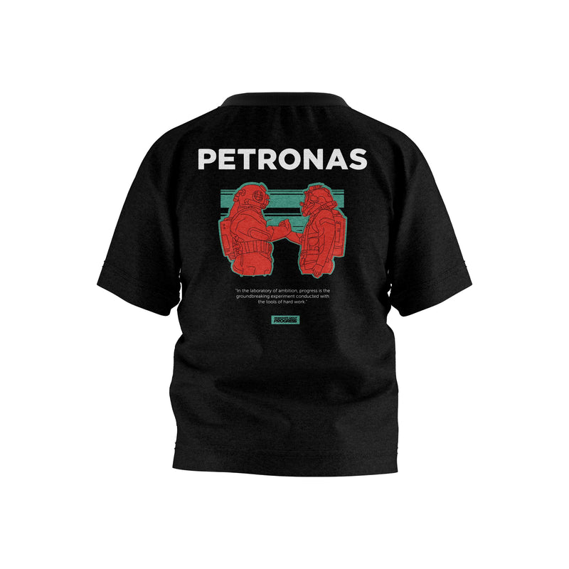 PETRONAS Sparkweld Kids T-Shirt- Black