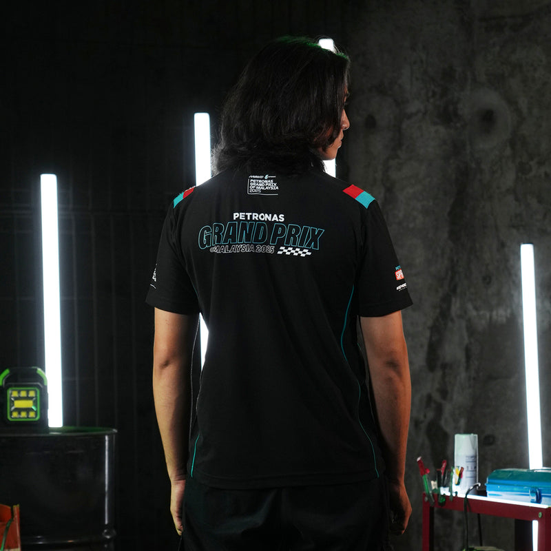 PETRONAS MotoGP 2025 Fearless Polo - Black