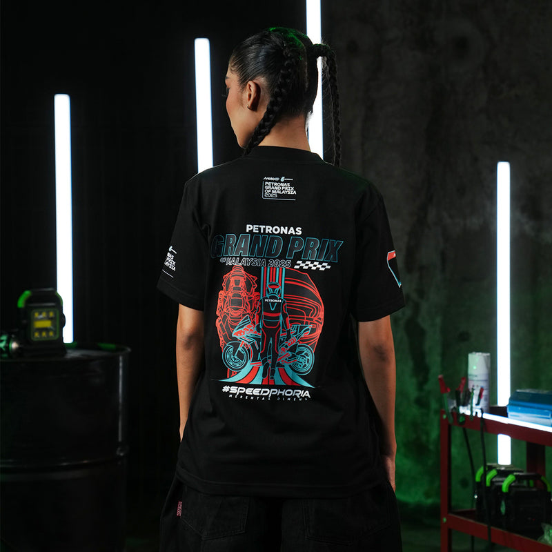 PETRONAS MotoGP 2025 Arrowline Tee - Black