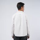 PETRONAS Daily Men's Striped Shirt - Khaki