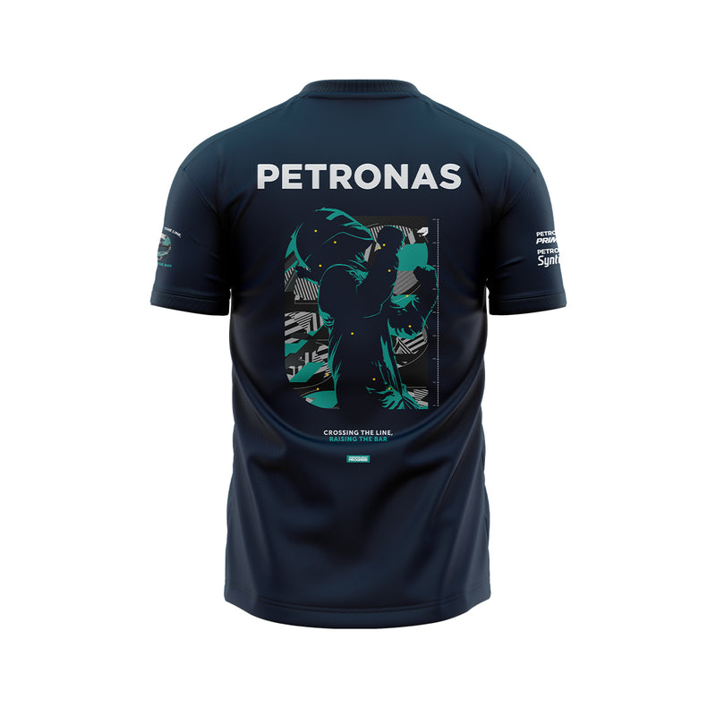 PETRONAS Monospace Motorsports Tee - Navy