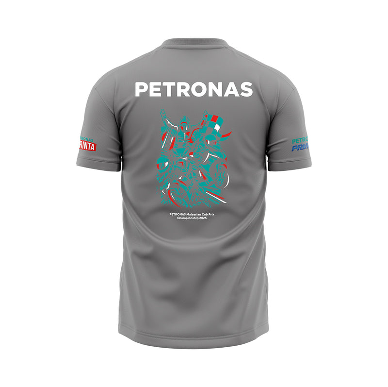 PETRONAS Cub Prix Podium Tee - Grey