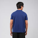 PETRONAS Men’s Diamond-Pattern Polo - Navy