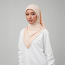 PETRONAS Chiffon Square Hijab - Beige