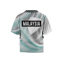 PETRONAS Shuttlehearts Silversmash Kids Jersey - Silver/Green