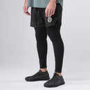 PRYSM Men Running Shorts - With Long Inner - Black