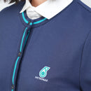 PETRONAS Crewneck Cardigan - Navy