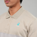 PETRONAS Premium Cotton Polo - Sand/Olive