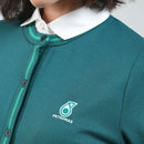 PETRONAS Crewneck Cardigan - Green