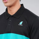 PETRONAS Premium Cotton Polo - Black/Grey
