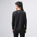 PRYSM Women Run Top- Stealth