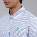PETRONAS Daily Men's Striped Shirt - Navy