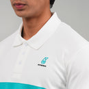 PETRONAS Premium Cotton Polo - White/Grey