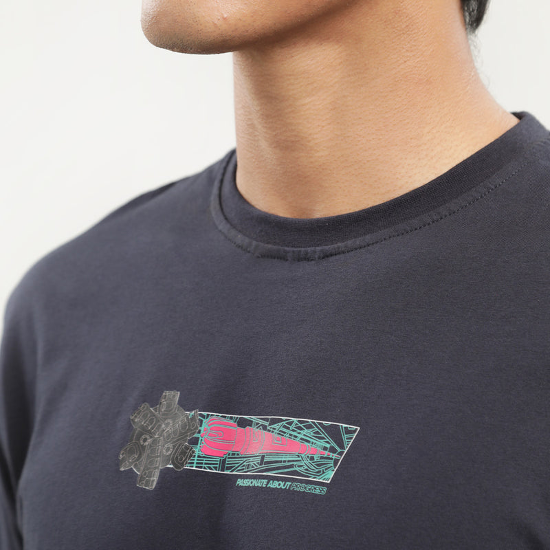 PETRONAS Fuelforge T-Shirt-Navy