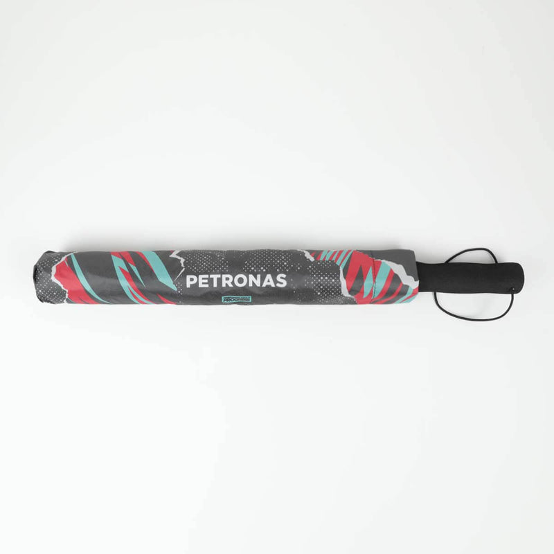 PETRONAS Foldable Umbrella - Black/Red