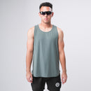 PRYSM Men Running Tank - Midnight Green