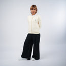 PETRONAS Crewneck Cardigan - Cream