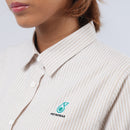 PETRONAS Daily Women’s Striped Shirt - Khaki