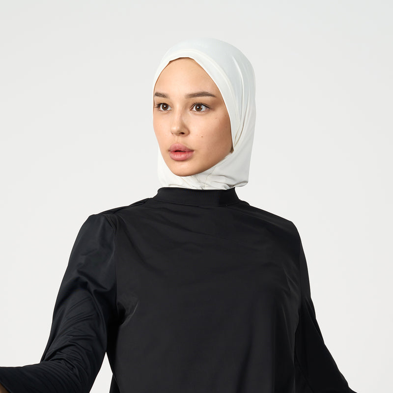 PRYSM Women Active Hijab - White