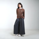 PETRONAS Crewneck Cardigan - Brown