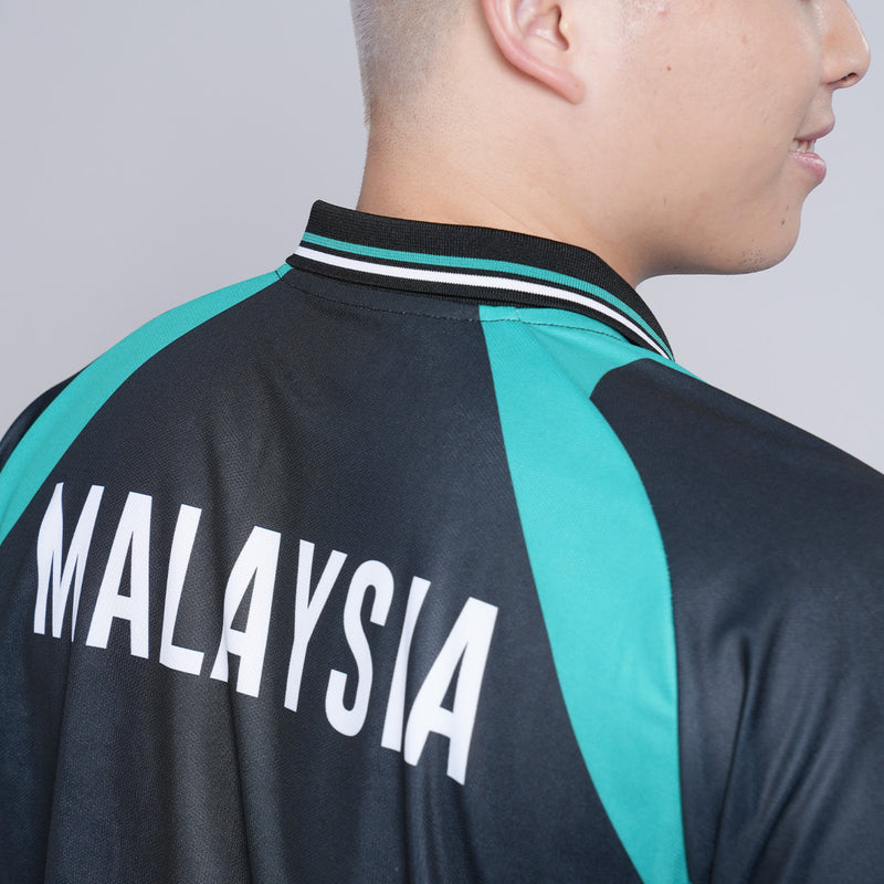 PETRONAS Shuttlehearts Victory Line Polo Jersey - Black