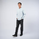 PETRONAS Daily Men's Striped Shirt - Blue