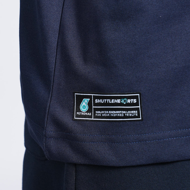 PETRONAS Shuttlehearts Iconic Tee - Navy