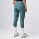 PRYSM Women Running Leggings - Midnight Green