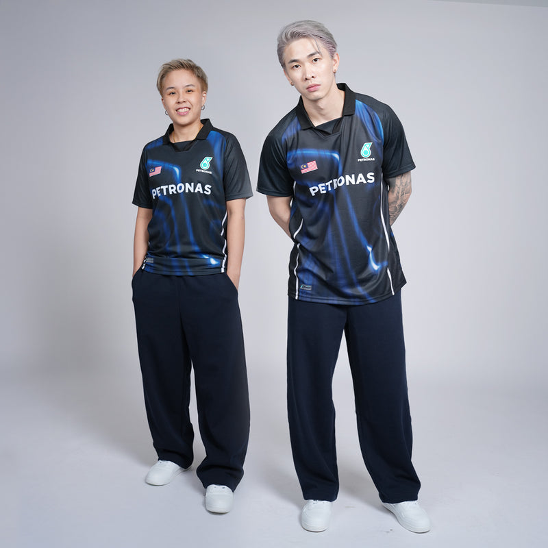 PETRONAS Shuttlehearts Shuttlebolt Jersey - Black/Blue