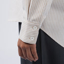 PETRONAS Daily Women’s Striped Shirt - Khaki