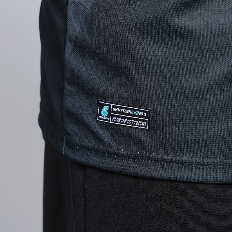 PETRONAS Shuttlehearts Victory Line Polo Jersey - Black
