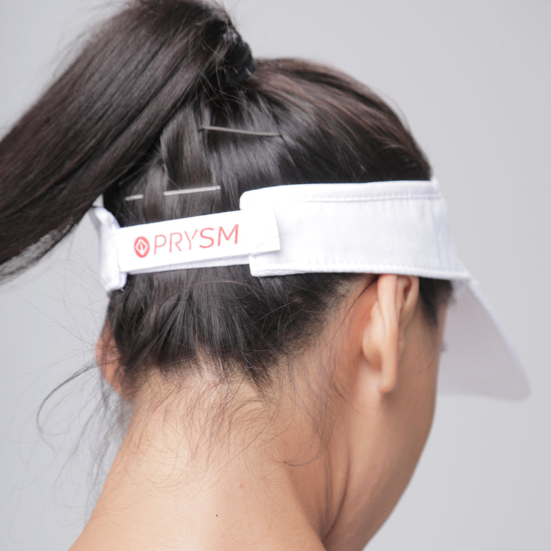 PRYSM Running Visor - Off White