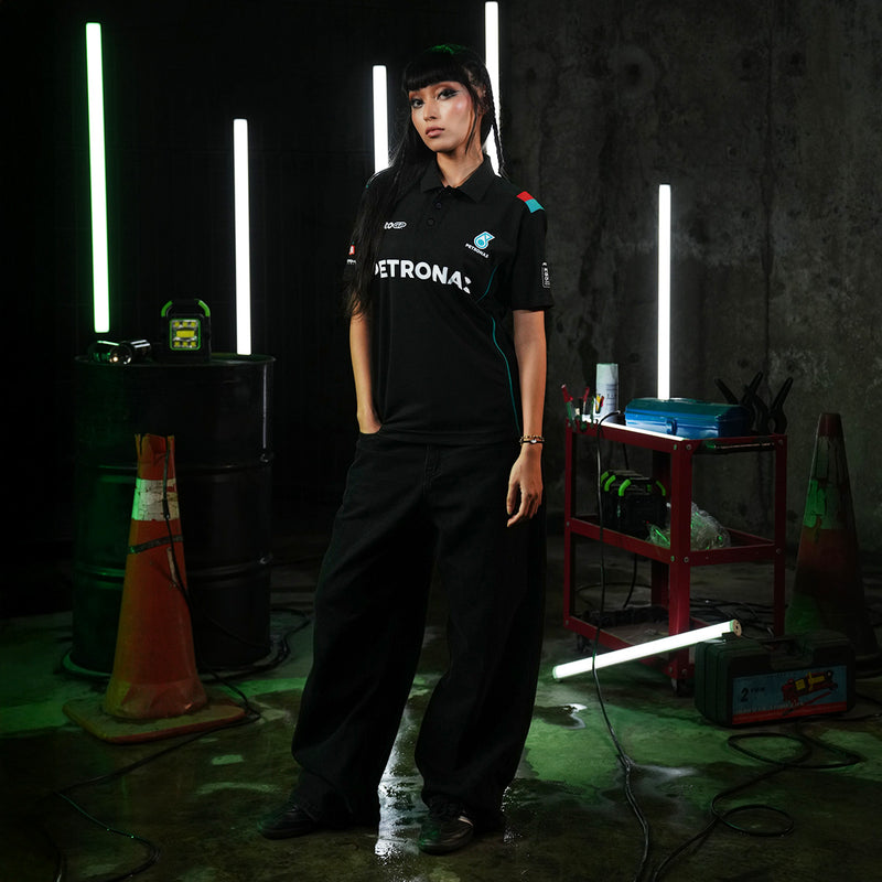 PETRONAS MotoGP 2025 Fearless Polo - Black