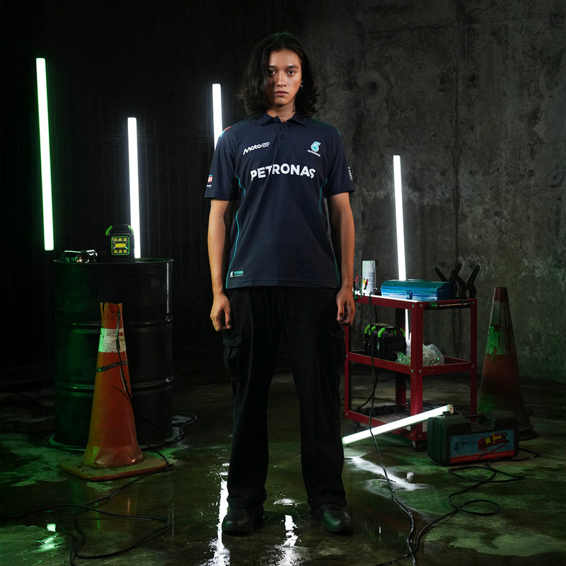 PETRONAS MotoGP 2025 Fearless Polo - Navy